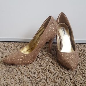 Not Rated Taupe Heels